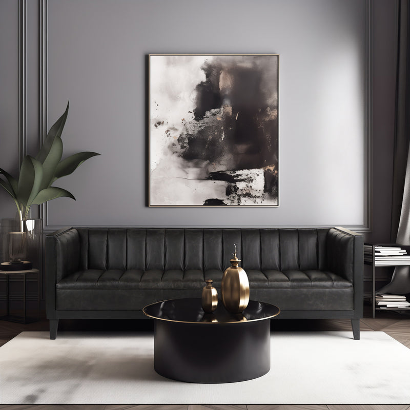 The Eclipse Leather Sofa