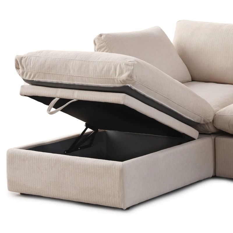 Extra Storage Ottoman