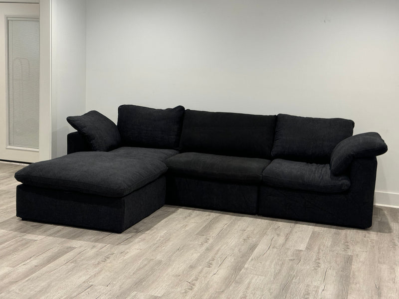 Cloud Comfort Modular Sectional With Storage Ottoman